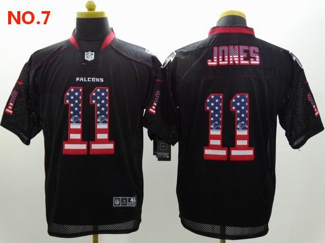 Men's Atlanta Falcons 11 Julio Jones Jesey NO.7;